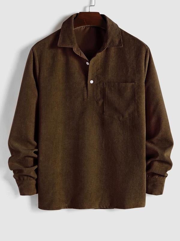 Classic Ribbed Polo Shirt