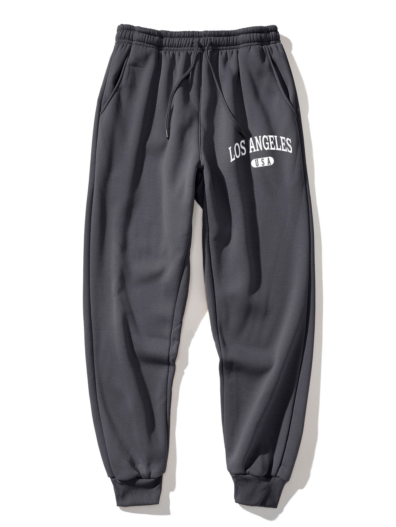 3 Pieces Los Angeles Print Jogger Pants