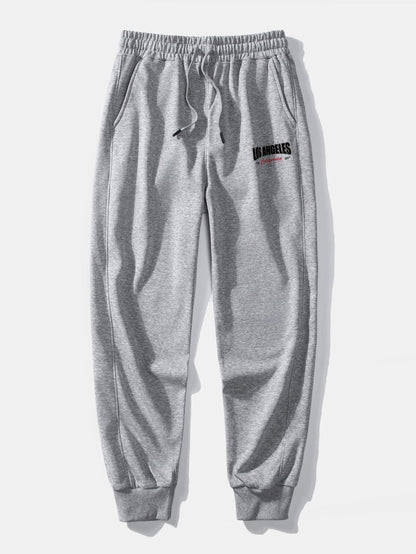 Los Angeles Print Jogging Pants