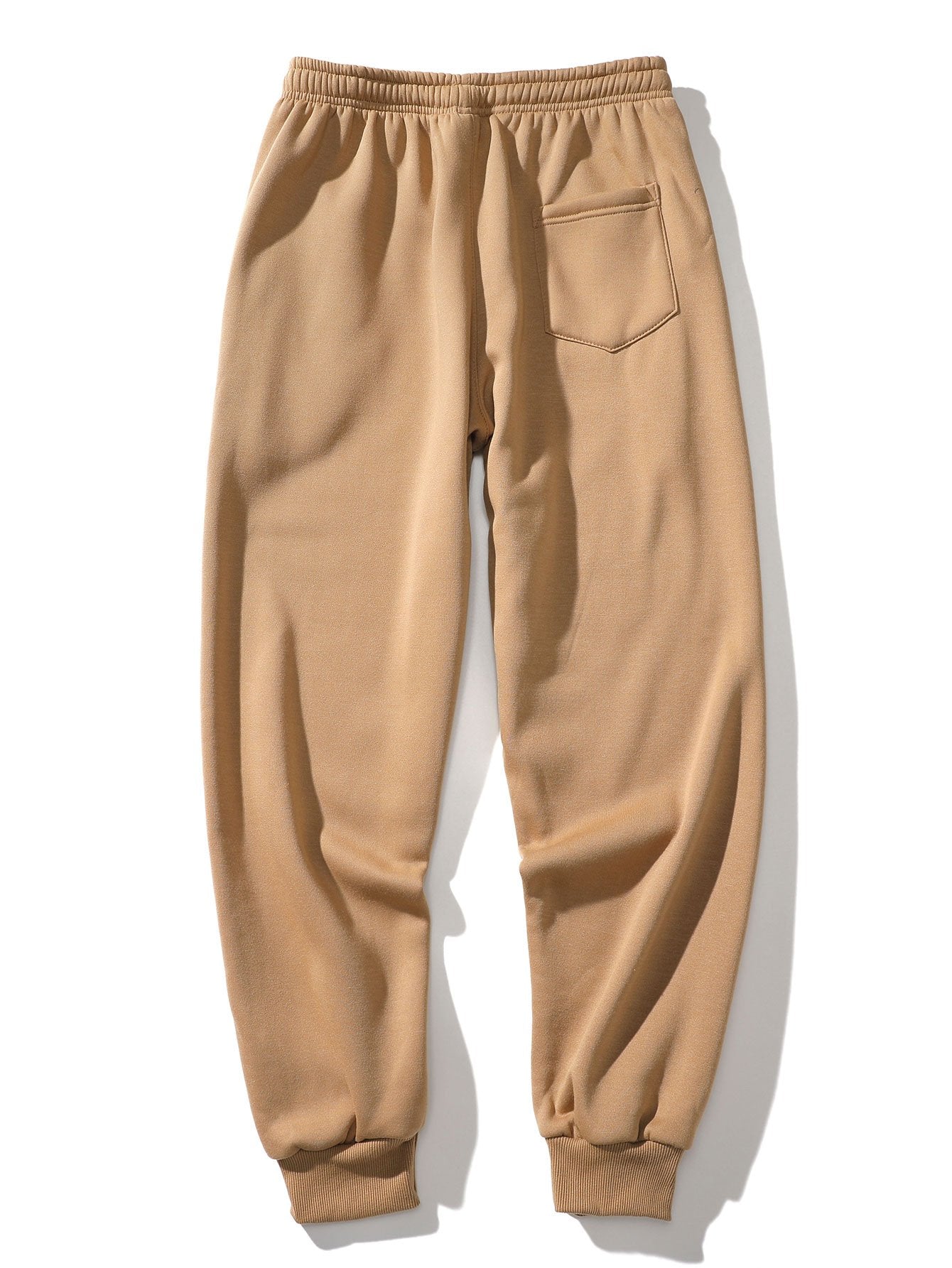 Bear In Leather Jacket Print Jogger Pants