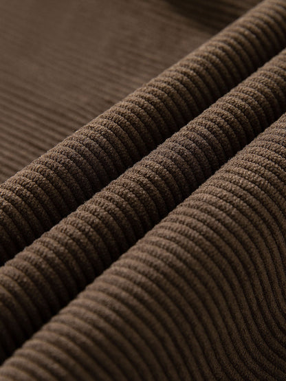 Loose Fit Corduroy Cargo Pants