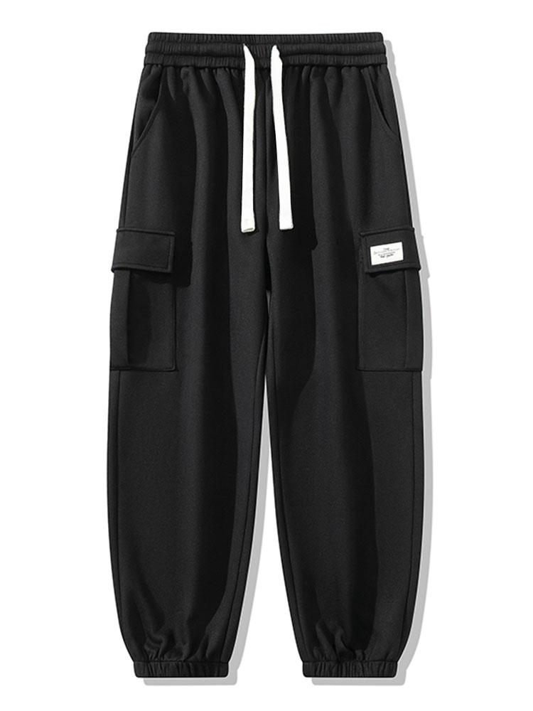 Drawstring Cargo Jogging Pants