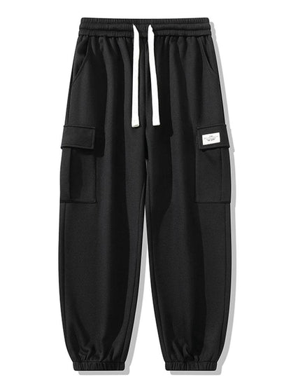 Drawstring Cargo Jogging Pants
