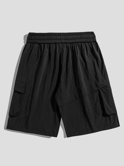 Nylon Cargo Shorts