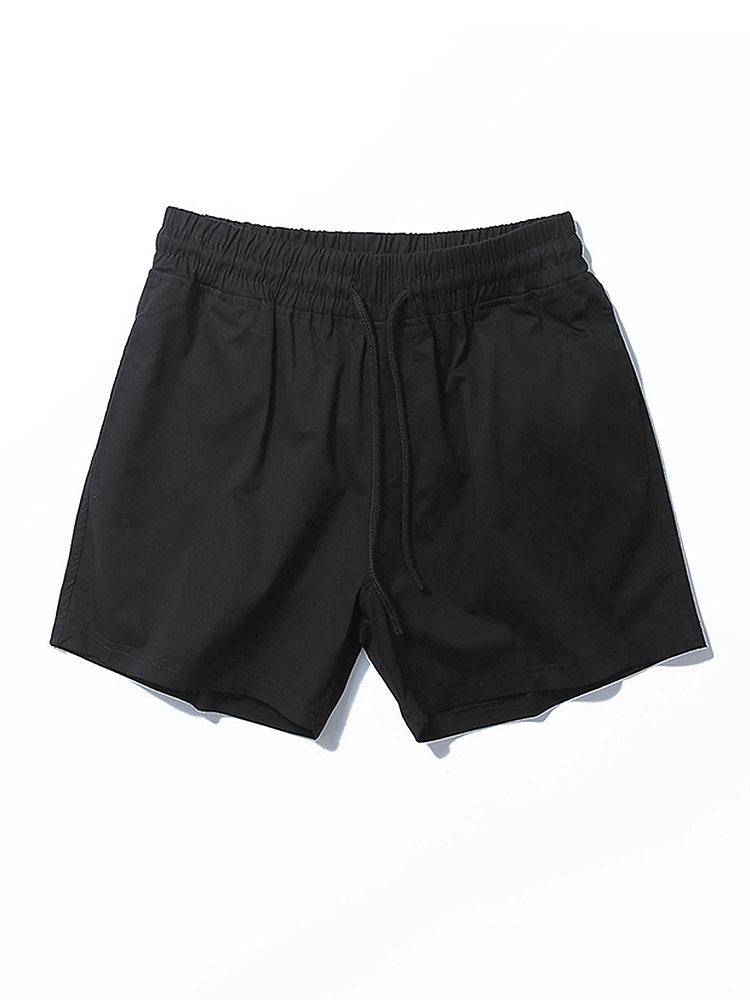 3 Pieces Cotton 3" Drawstring Shorts