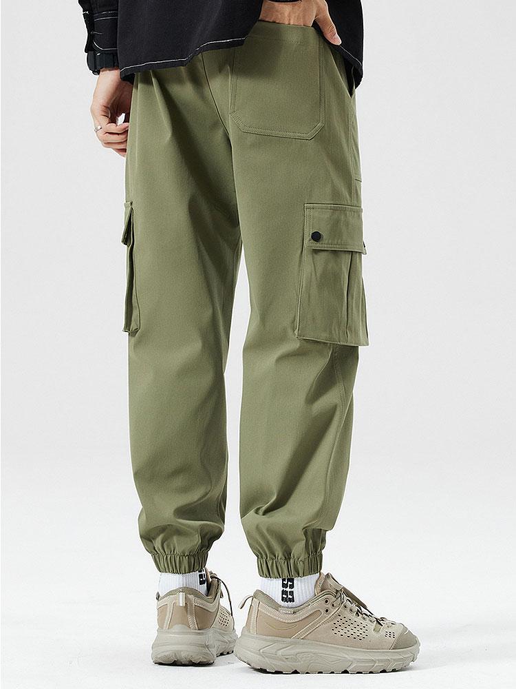 Chino Cargo Jogger Pants