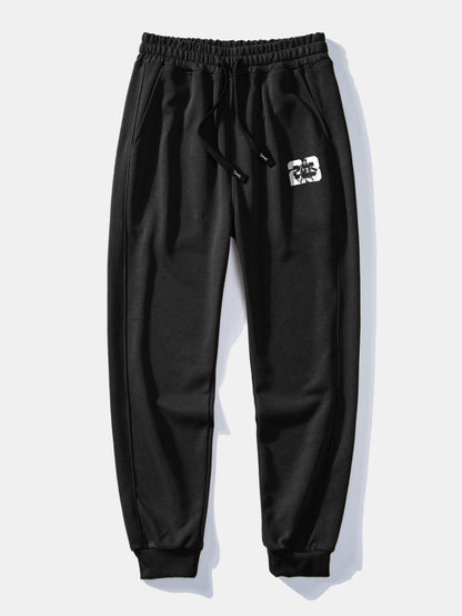 Number 23 Print Jogging Pants