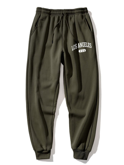 Los Angeles Print Jogger Pants