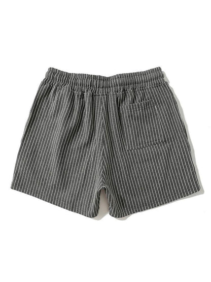 3 Pieces Striped Jersey 3" Shorts
