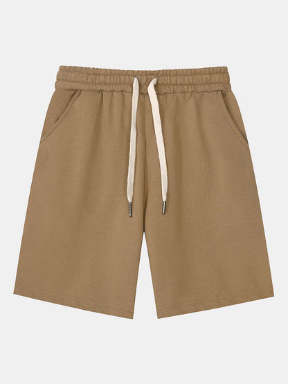 Drawstring Sweat Shorts