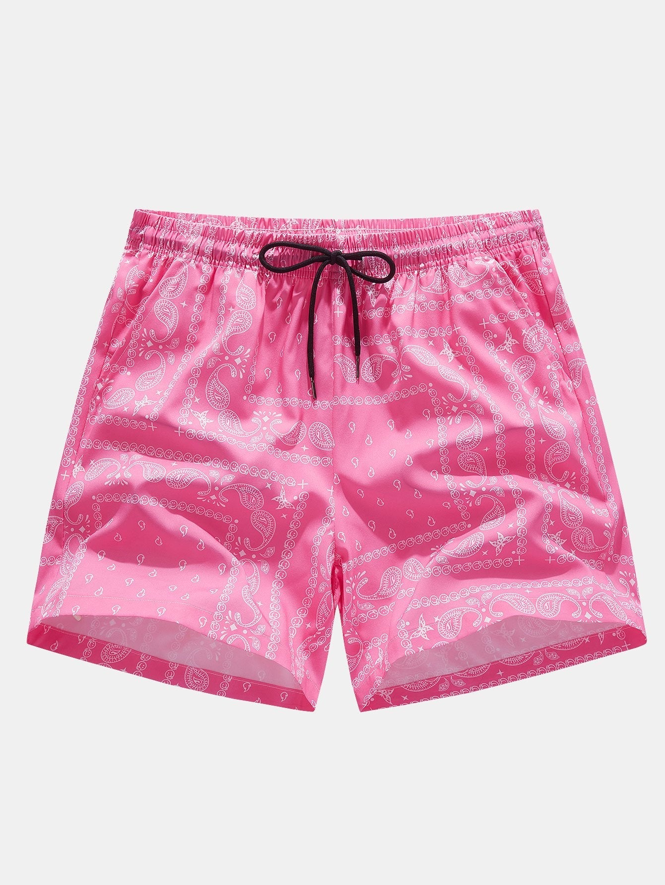 Paisley Print Shorts