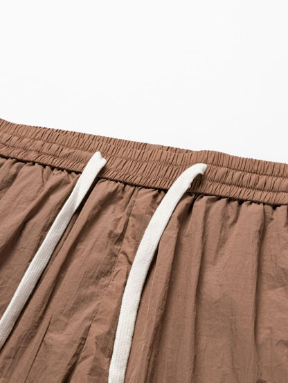 Nylon Cargo Shorts