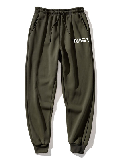 3 Pieces NASA Print Jogger Pants