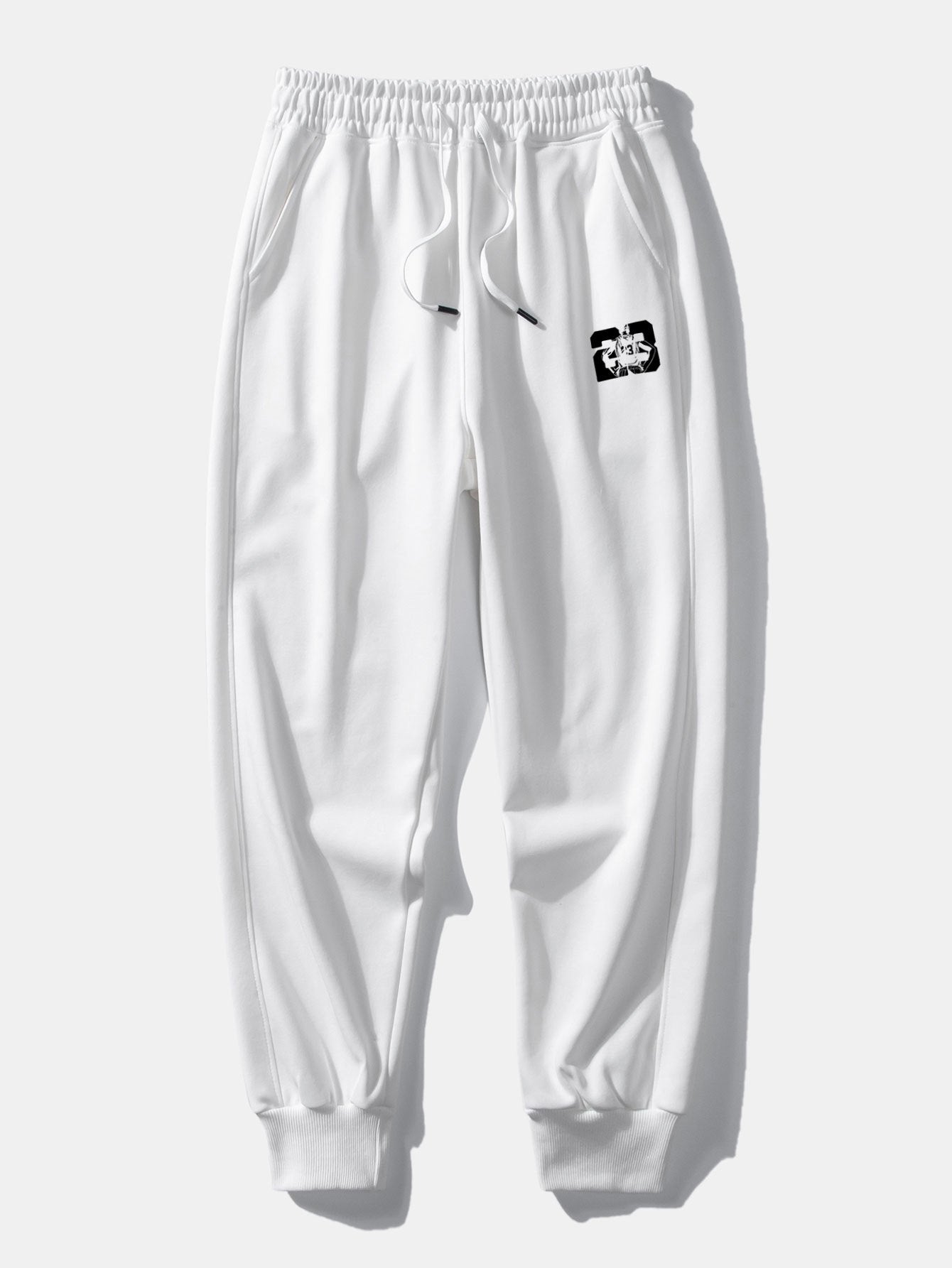 Number 23 Print Jogging Pants