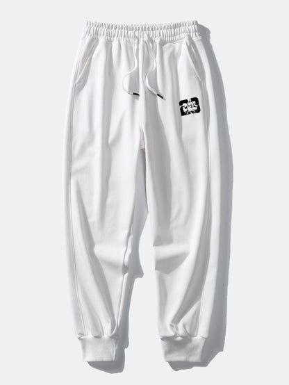 Number 23 Print Jogging Pants