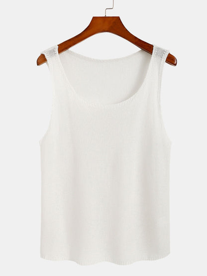 Knit Sweater Tank Top