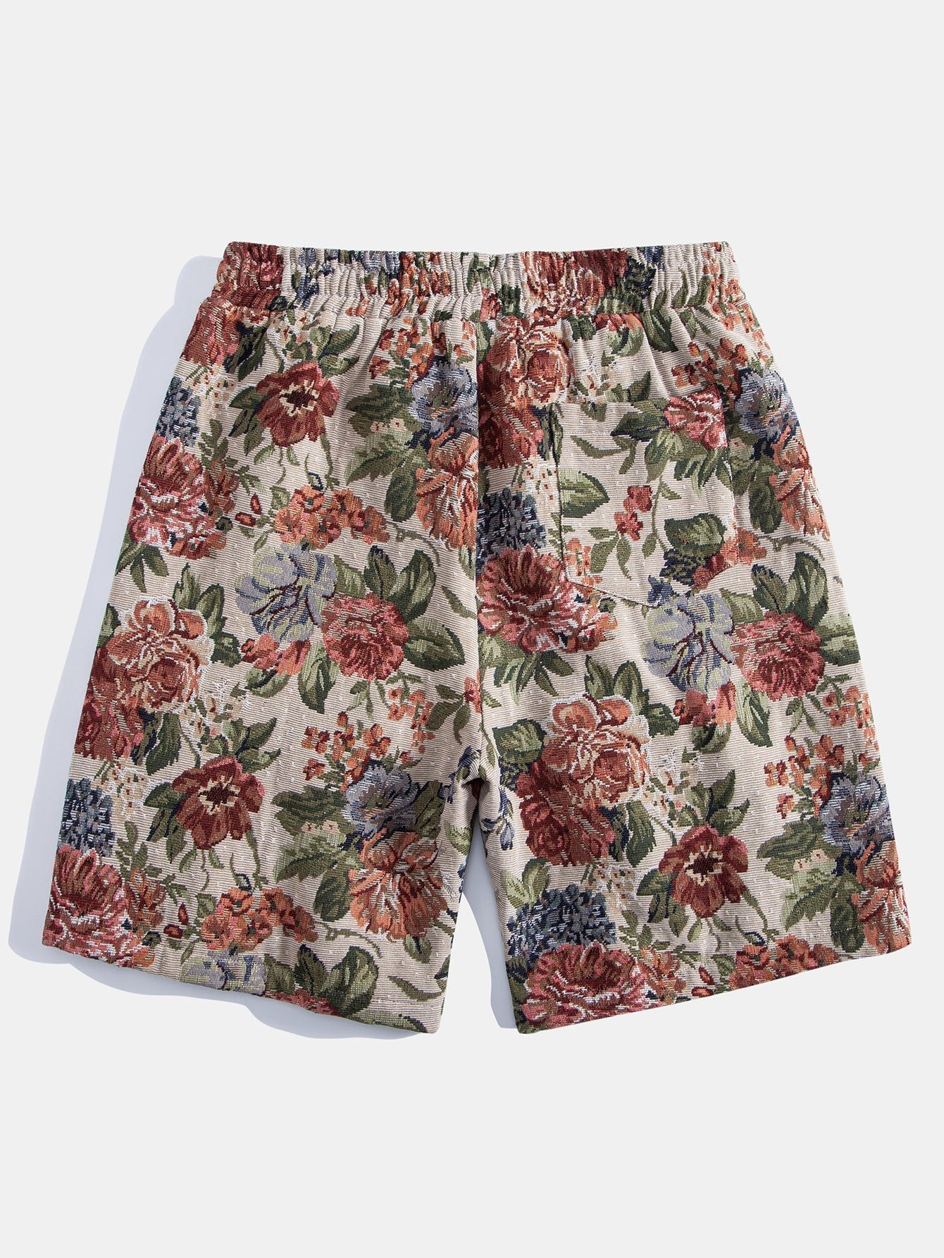Floral Jacquard Shorts