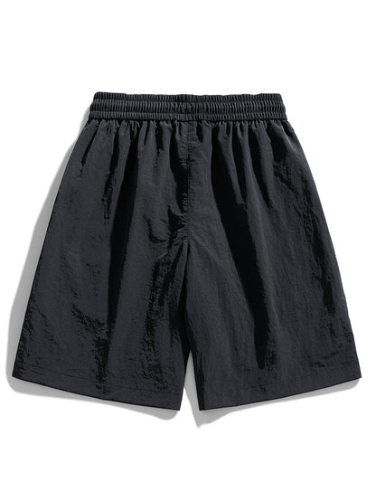 Patch Pocket Drawstring Shorts