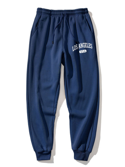 3 Pieces Los Angeles Print Jogger Pants