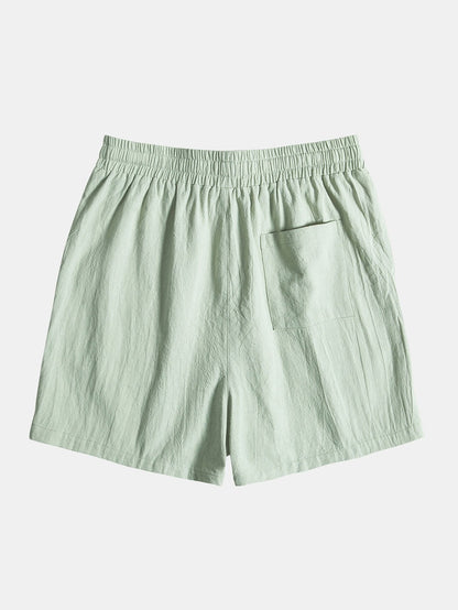 Textured Cotton 5" Shorts