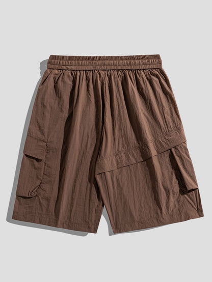 Nylon Cargo Shorts