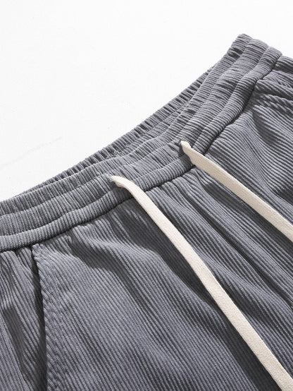 Straight Leg Corduroy Pants