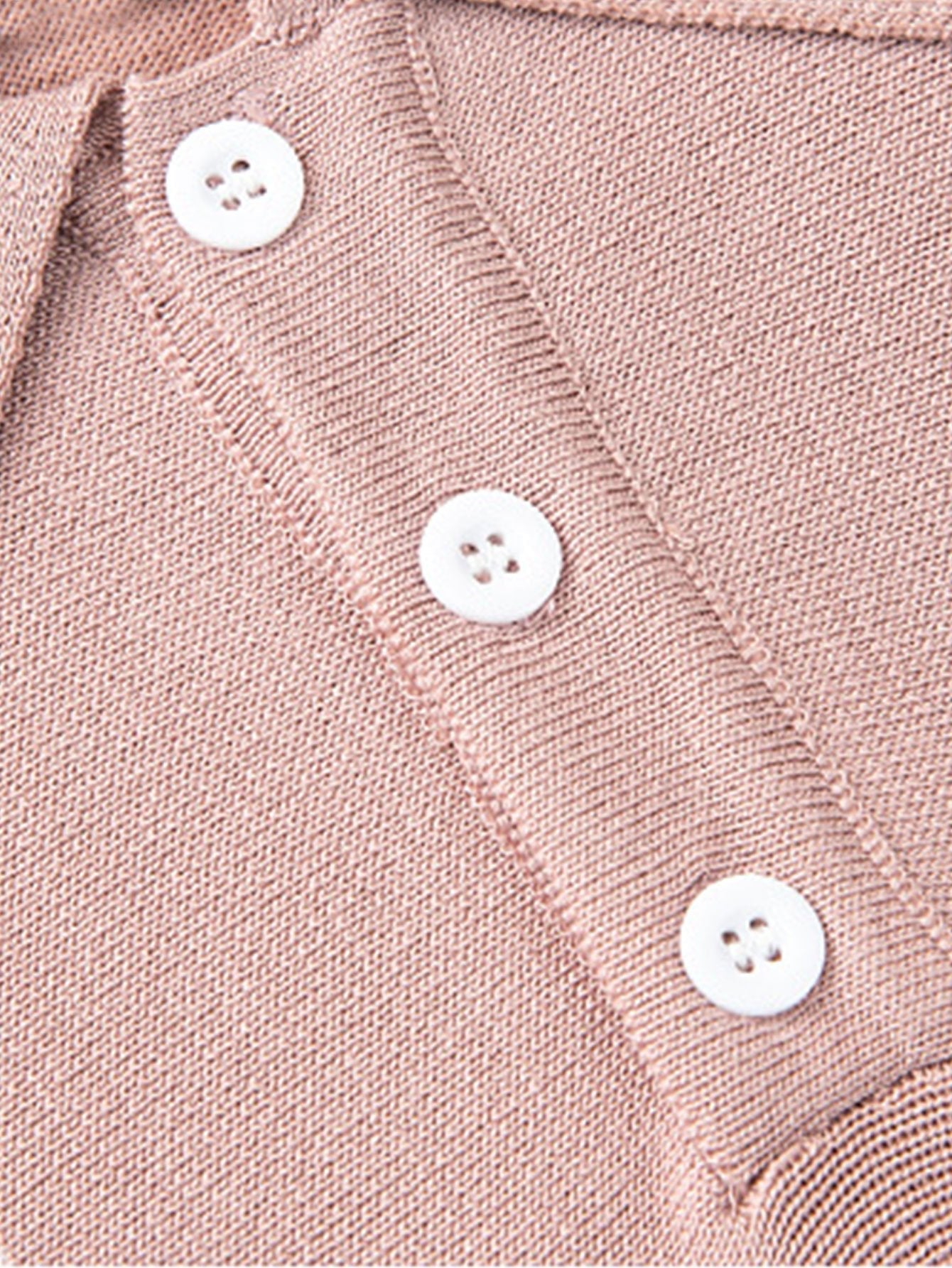 Striped Short Sleeve Sweater Polo
