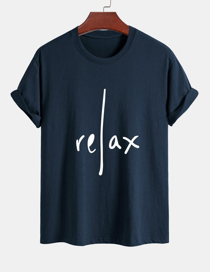 Regular Fit Relax Print Cotton T-Shirt