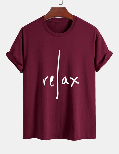 Regular Fit Relax Print Cotton T-Shirt