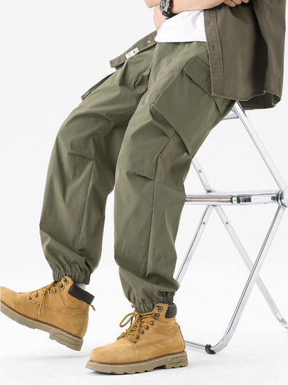 Water Repellent Cargo Jogger Pants