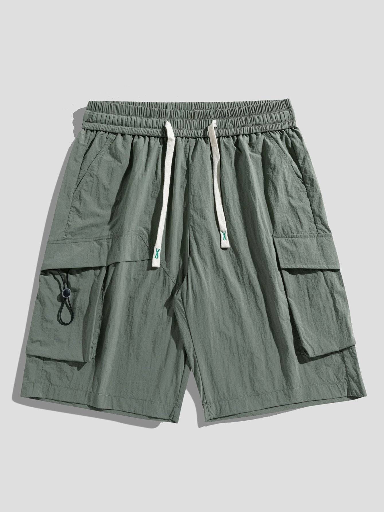 Nylon Cargo Shorts