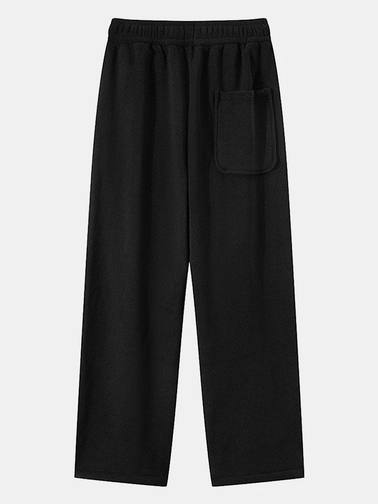 Polar Fleece Loose Fit Straight Leg Pants
