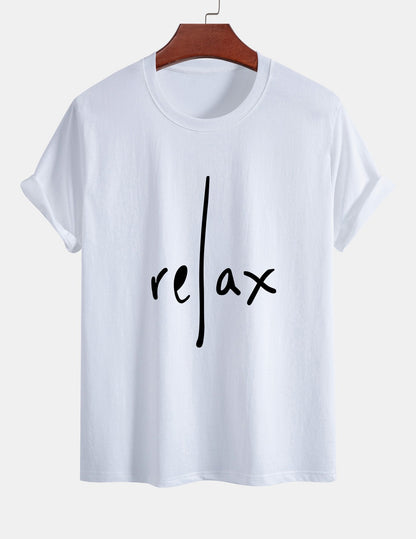 Regular Fit Relax Print Cotton T-Shirt