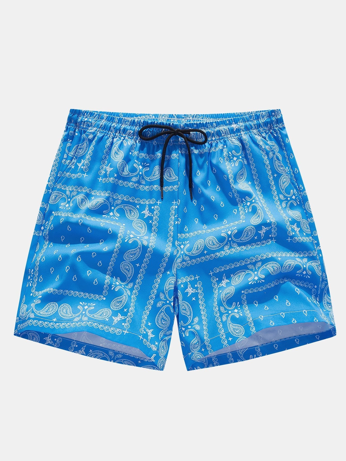 Paisley Print Shorts
