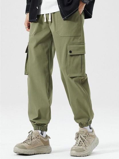 Chino Cargo Jogger Pants