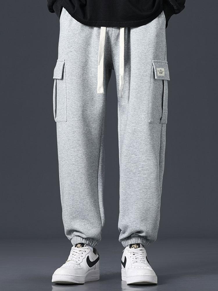 Drawstring Cargo Jogging Pants