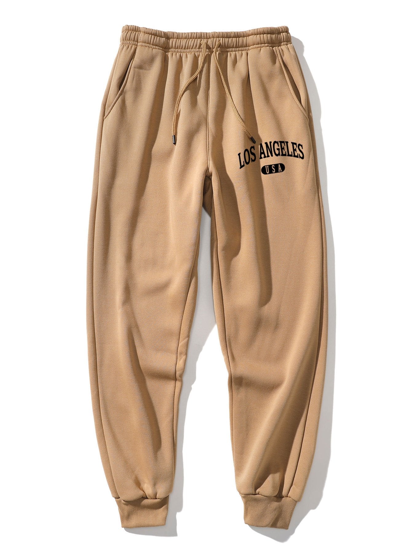 3 Pieces Los Angeles Print Jogger Pants