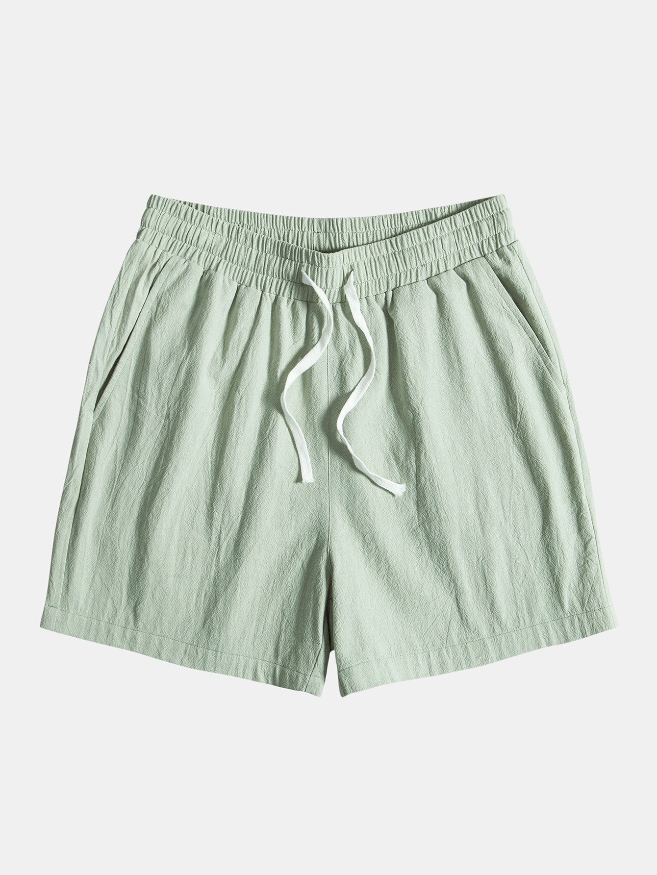 Textured Cotton 5" Shorts