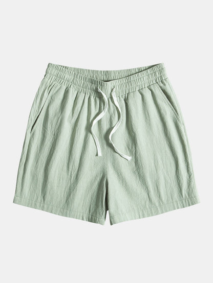 Textured Cotton 5" Shorts