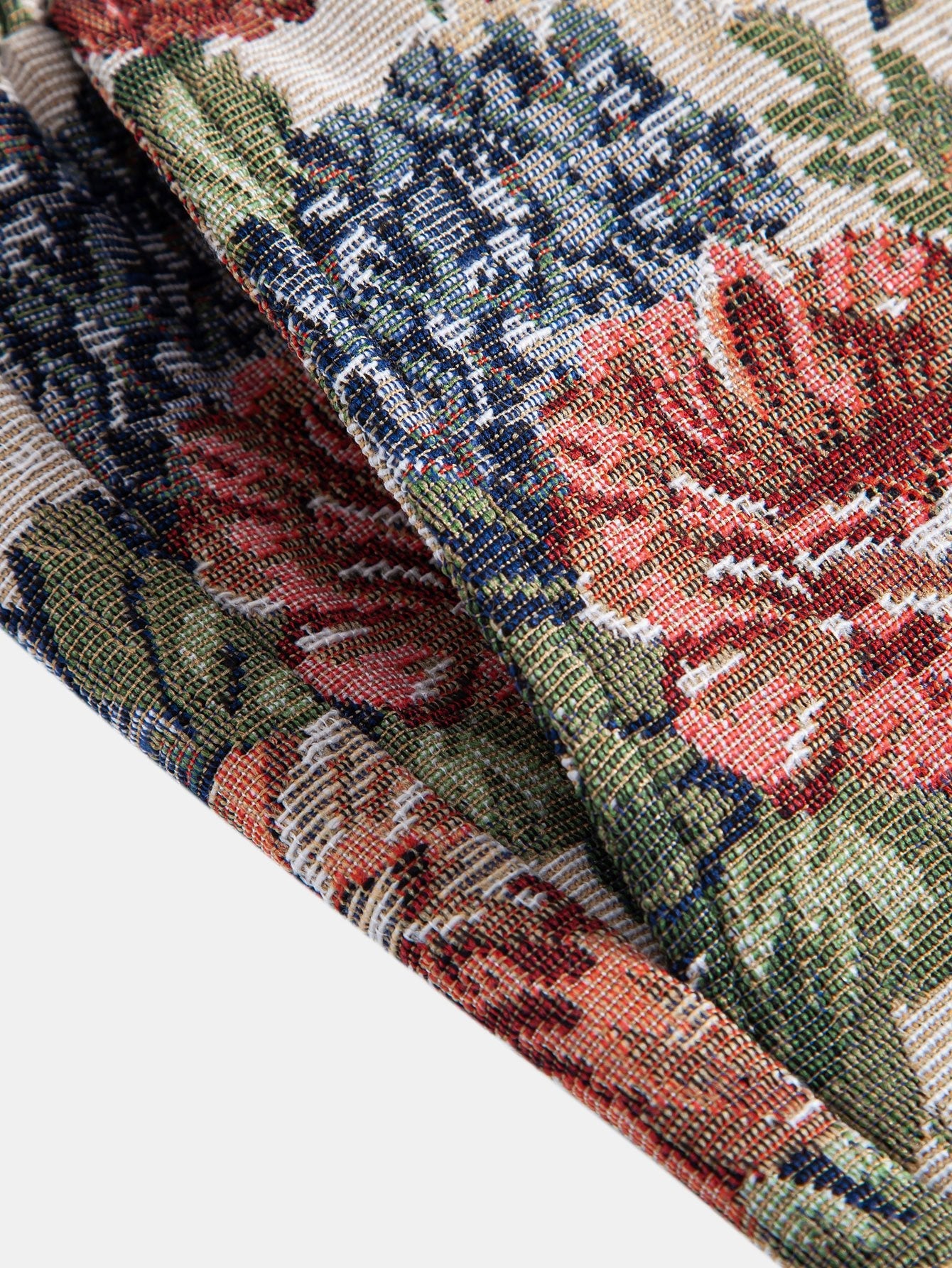 Floral Jacquard Shorts
