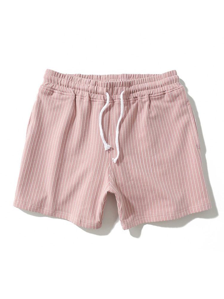 3 Pieces Striped Jersey 3" Shorts