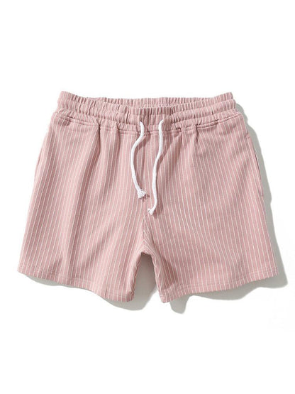 3 Pieces Striped Jersey 3" Shorts