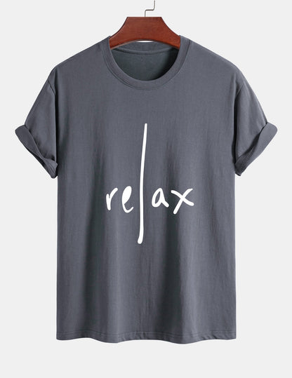 Regular Fit Relax Print Cotton T-Shirt