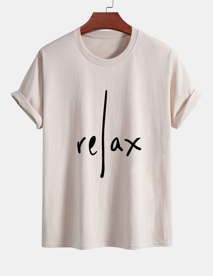 Regular Fit Relax Print Cotton T-Shirt