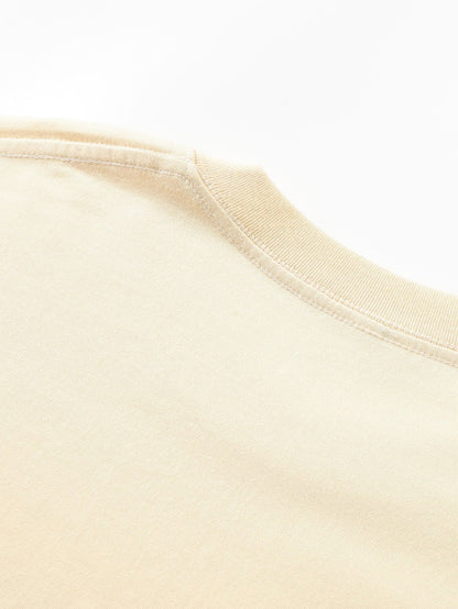 3 Pieces Basic Long Sleeve Heavy Weight Arc Hem T-Shirts