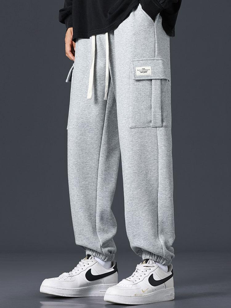 Drawstring Cargo Jogging Pants