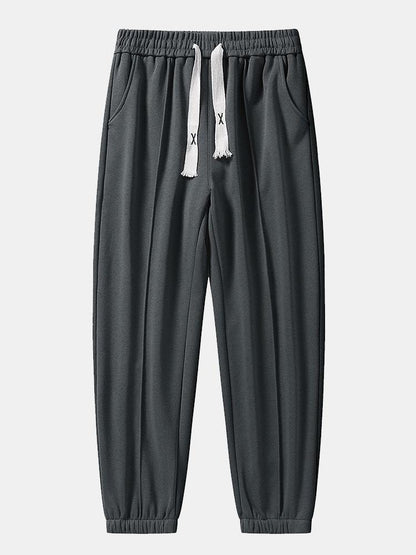 Jogger Pants With Pintuck