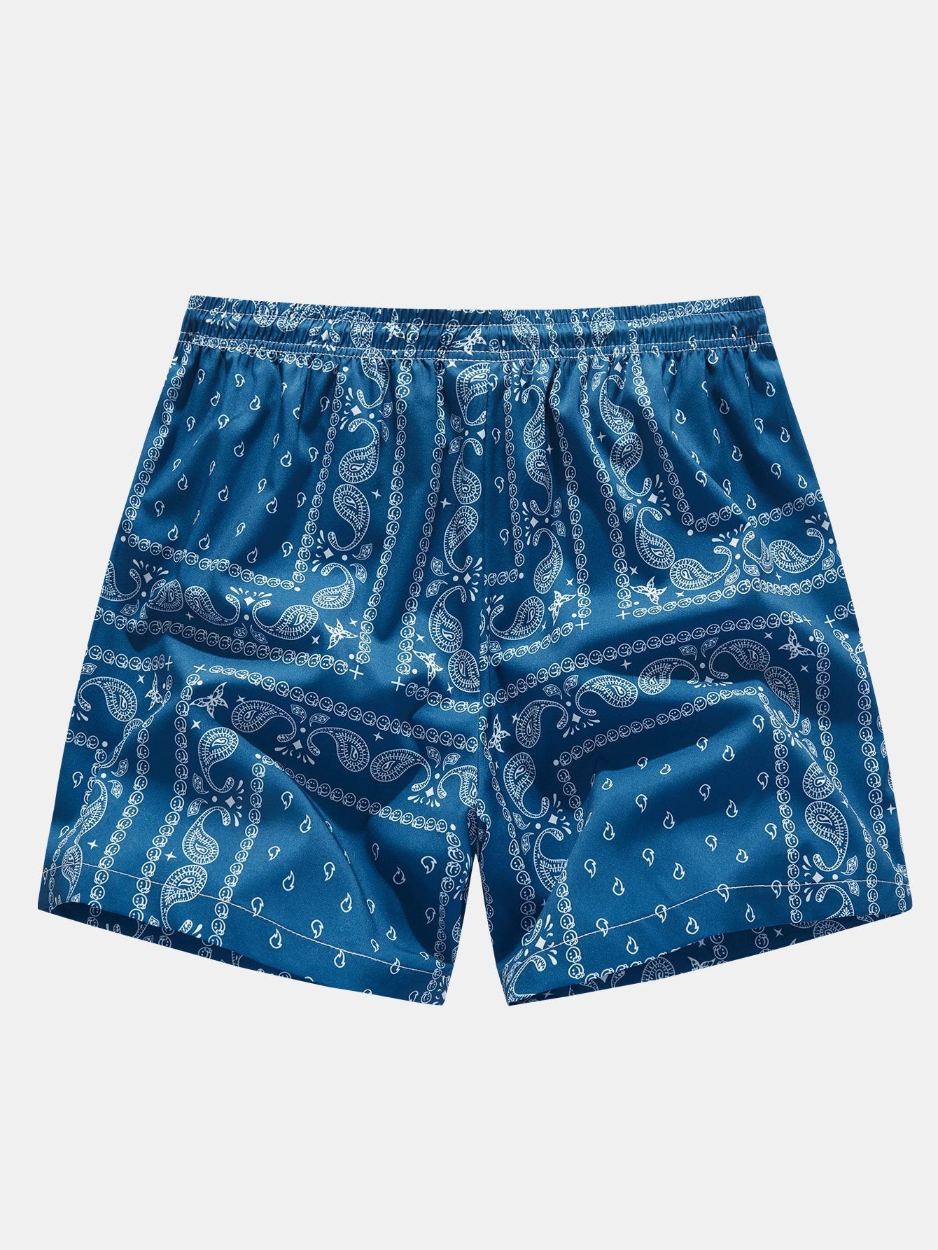 Paisley Print Shorts