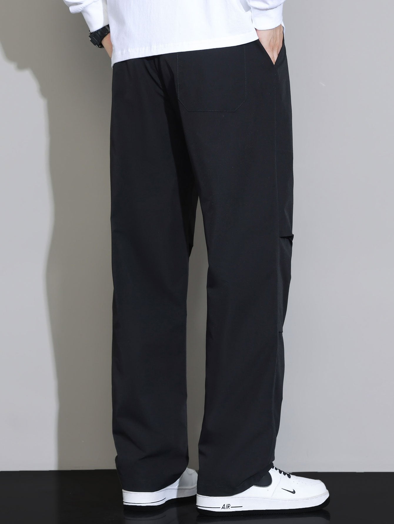 Straight Leg Drawstring Pants