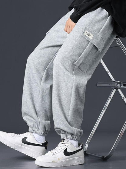 Drawstring Cargo Jogging Pants